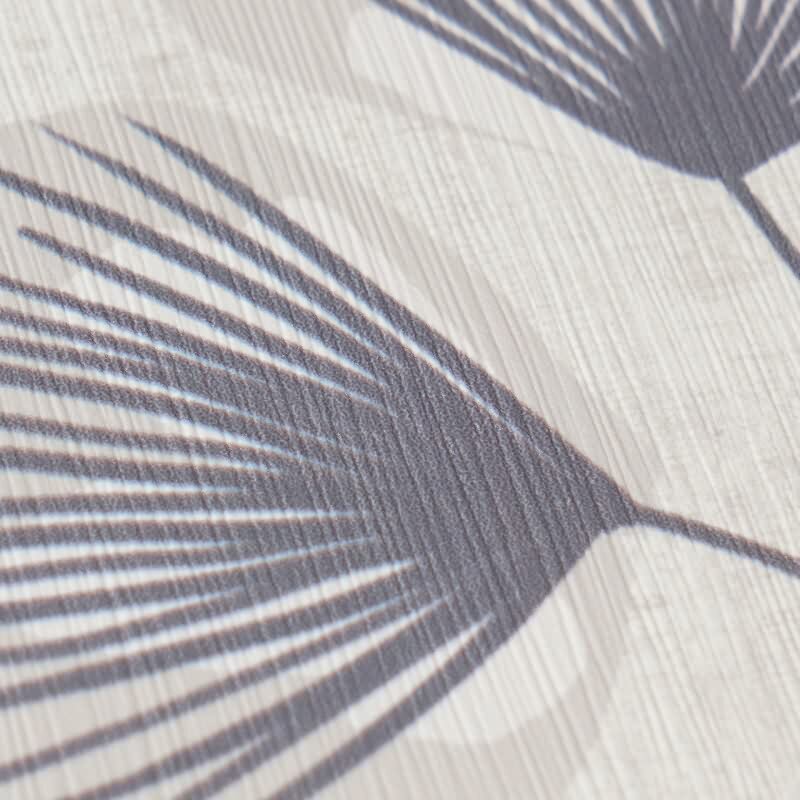 Vliestapete Blau/Grau mit zartem floralen Blättermuster AS Creation (791512)