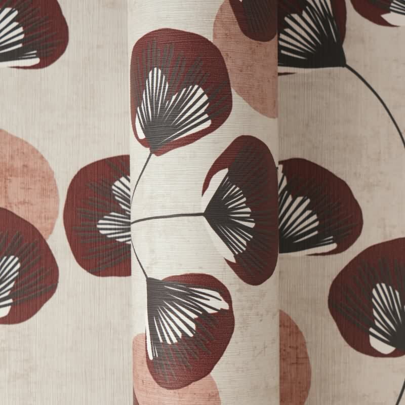 Vliestapete Braun/Beige mit modernem floralen Blättermuster AS Creation (791514)