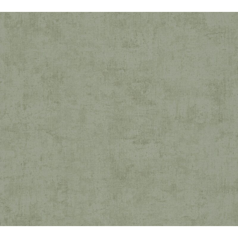 Vliestapete Grün in Betonoptik / Shabby-Chic Look AS Creation (791522)