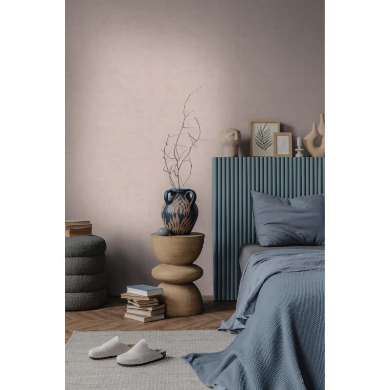 Vliestapete Lila in Betonoptik / Shabby-Chic Struktur AS Creation (791527)