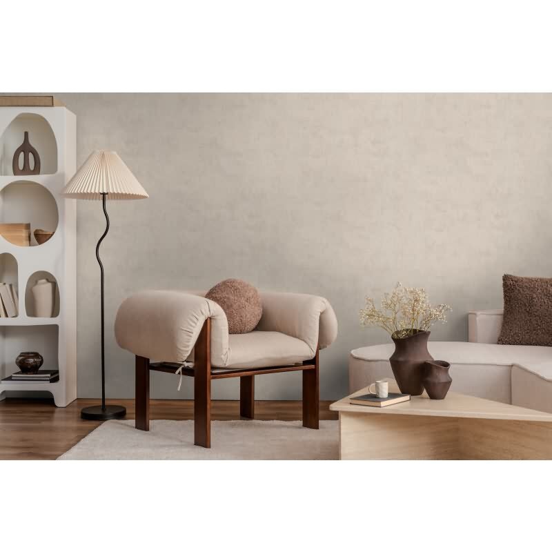 Vliestapete in Beige mit moderner Betonoptik – Nordic Feeling AS Creation (791536)