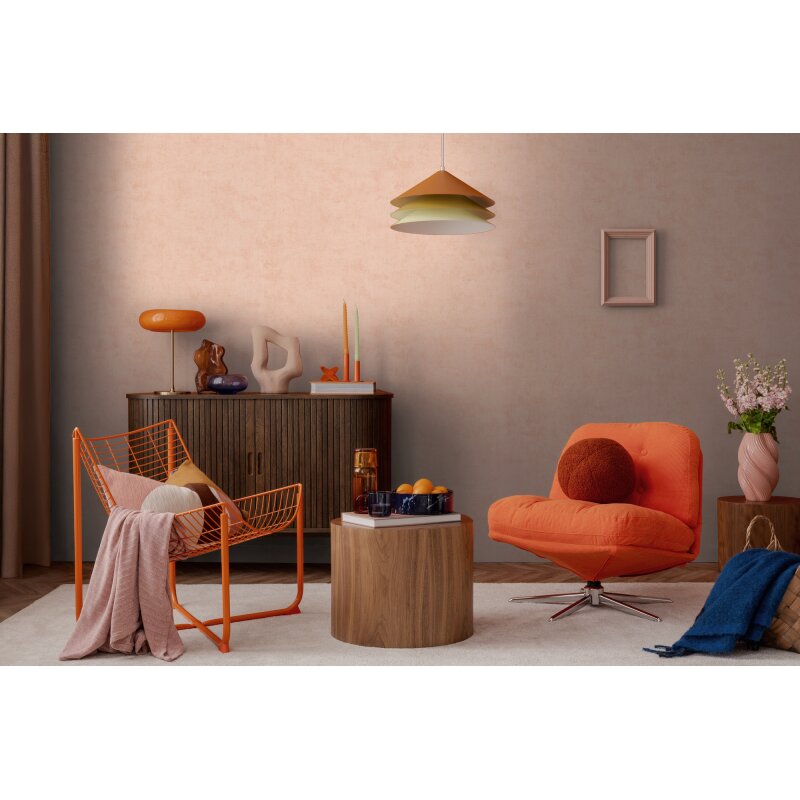 Vliestapete in Rosa – zarte Betonoptik im modernen Shabby-Chic-Look AS Creation (791537)