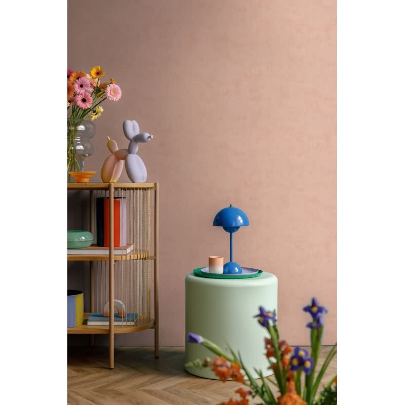 Vliestapete in Rosa im modernen Beton-Shabby-Look – Nordic Feeling AS Creation (791538)