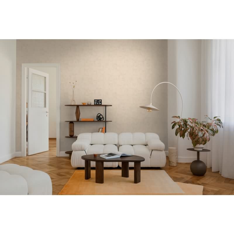 Vliestapete Beige in Textil-Betonoptik – Nordic Feeling AS Creation (791541)
