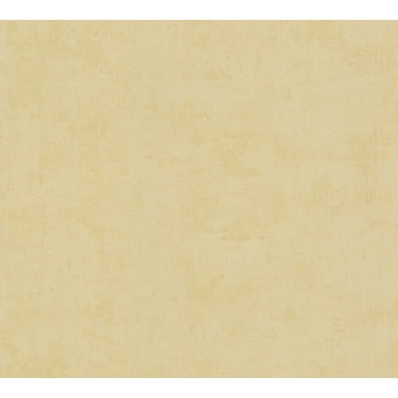 Vliestapete Nordic Feeling Gelb – moderne Unitapete in Textil-Betonoptik AS Creation (791542)