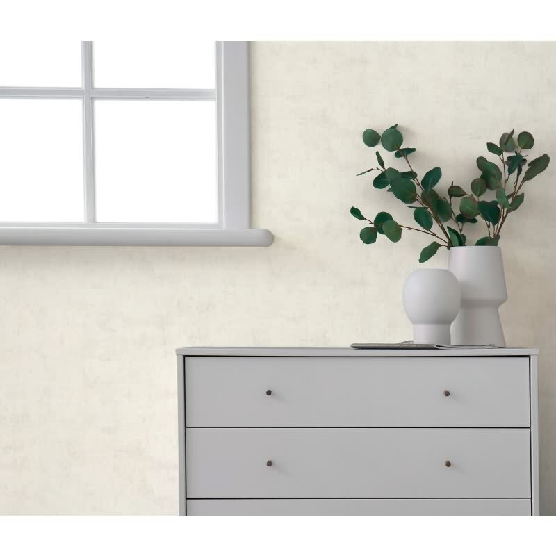 Vliestapete in heller Textil-Betonoptik – skandinavisch schlicht & modern AS Creation (791544)