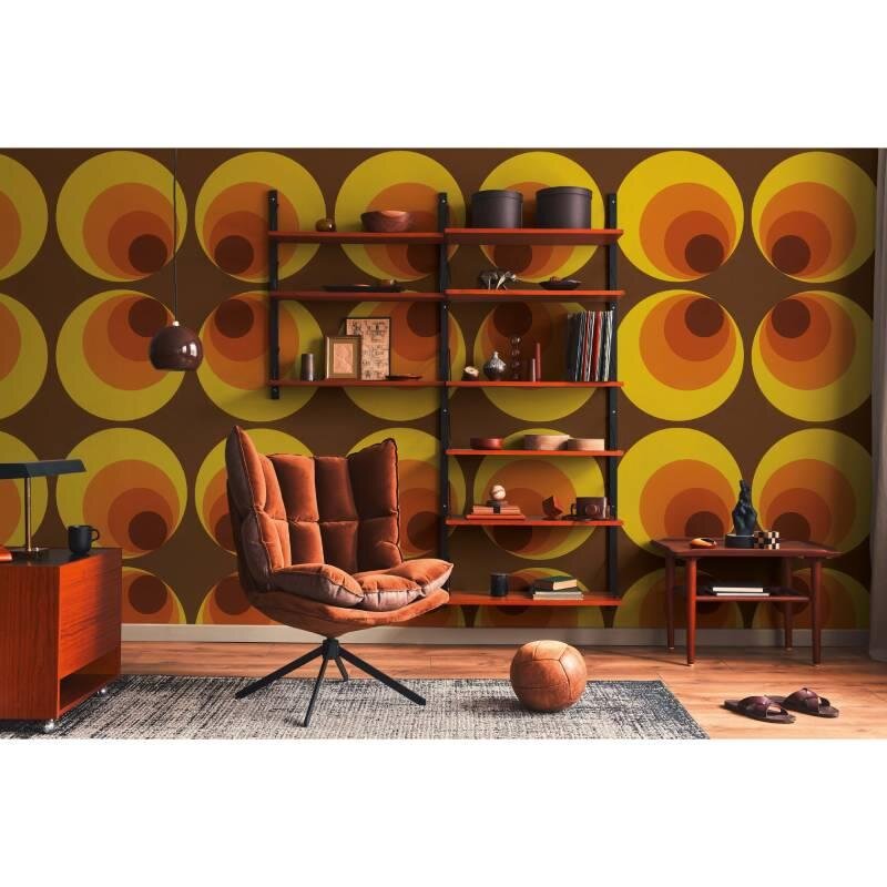 Tapete Gelb, Orange, Braun AS-Creation Vliestapete (701312)