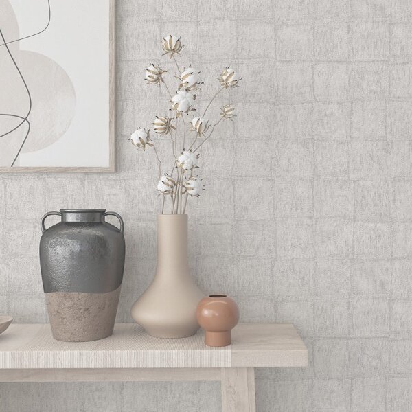 Tapete Grau, Silber Marburg Vliestapete (33968)