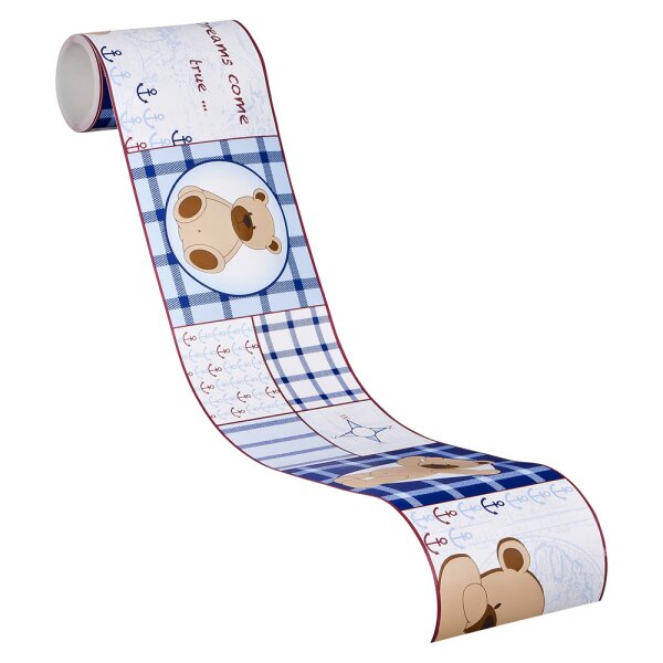 Bordüre Blau AS-Creation Papier (898616)