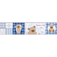 Bord&uuml;re Blau AS-Creation Papier (898616)