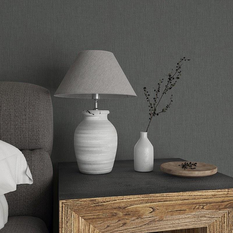 Tapete Schwarz, Anthrazit Marburg Vliestapete (33967)