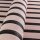 (SAMPLE) Streifen-Tapete Rosa Schwarz - Vliestapete modern - Muster Tapete matt (786281)