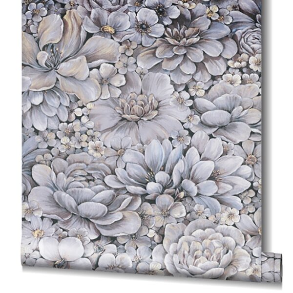 Tapete Lila, Flieder Marburg Vliestapete (33955)