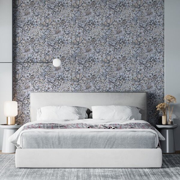 Tapete Lila, Flieder Marburg Vliestapete (33955)