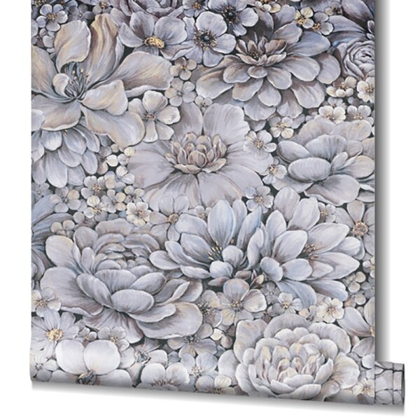 Tapete Lila, Flieder Marburg Vliestapete (33955)