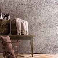 Tapete Grau, Silber, Pastellfarben, Rosa, Rose Marburg...