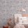 Tapete Grau, Silber, Pastellfarben, Rosa, Rose Marburg Vliestapete (33954)