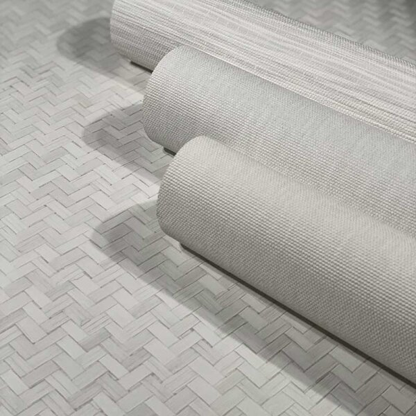 Tapete Weiß Marburg Vliestapete (33315)