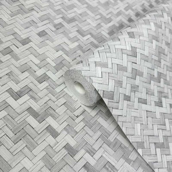 Tapete Grau, Silber Marburg Vliestapete (33314)