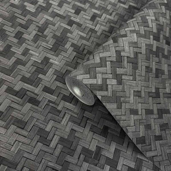 Tapete Grau, Silber Marburg Vliestapete (33310)