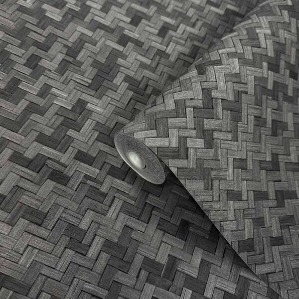 Tapete Grau, Silber Marburg Vliestapete (33310)