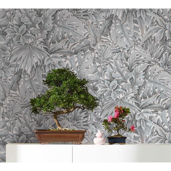 Tapete Blau, Grau, Silber Marburg Vliestapete (33306)