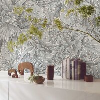 Tapete Blau, Grau, Silber Marburg Vliestapete (33306)