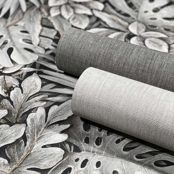 Tapete Braun, Grau, Silber Marburg Vliestapete (33305)