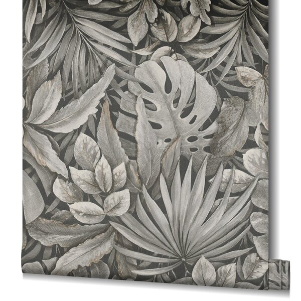 Tapete Braun, Grau, Silber Marburg Vliestapete (33305)