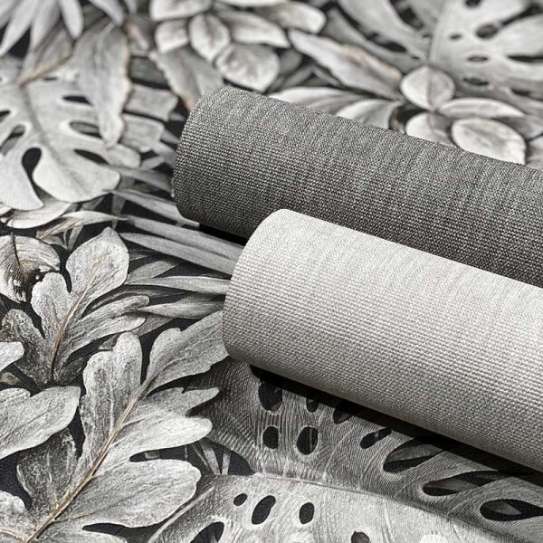 Tapete Braun, Grau, Silber Marburg Vliestapete (33305)