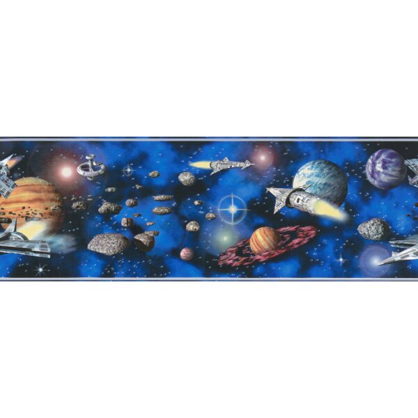 Bordüre Blau AS-Creation Papier (896216)