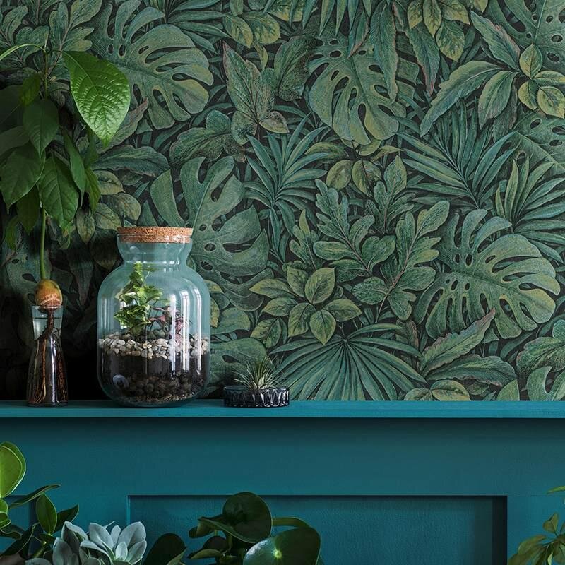 Tapete Grün Marburg Vliestapete (33304)