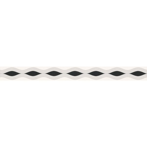 Bordüre Schwarz-Weiß AS-Creation Papier (282217)