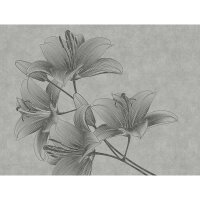 Digitaldruck-Tapete Flowers livingwalls (382781)