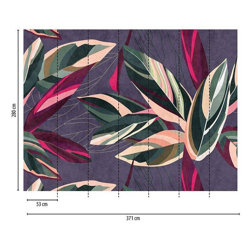 Digitaldruck-Tapete Flowers livingwalls (382721)