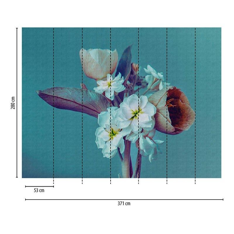 Digitaldruck-Tapete Flowers livingwalls (382691)