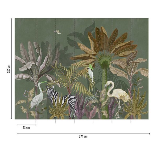 Digitaldruck-Tapete Botanic & Jungle livingwalls (382371)