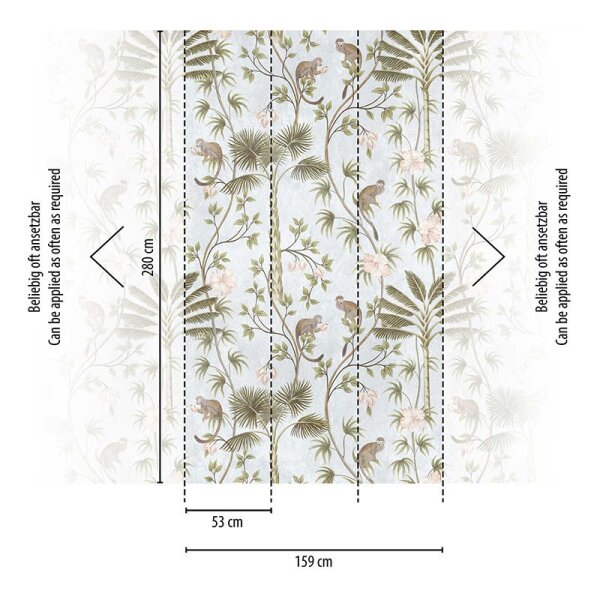 Digitaldruck-Tapete Botanic & Jungle livingwalls (382311)