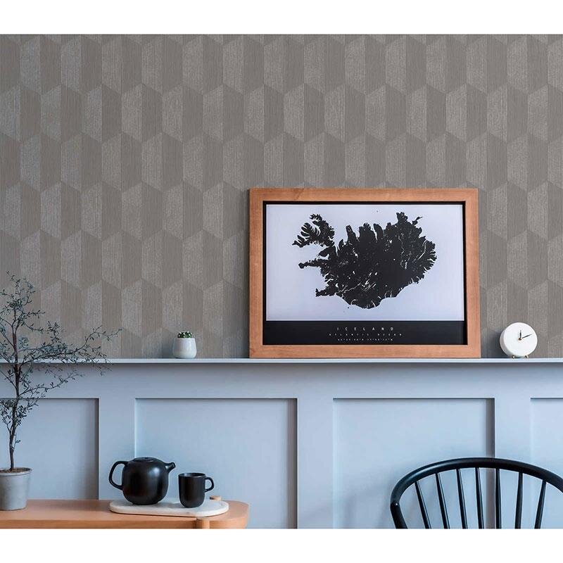 Tapete Grau, Silber AS-Creation Vliestapete (385923)