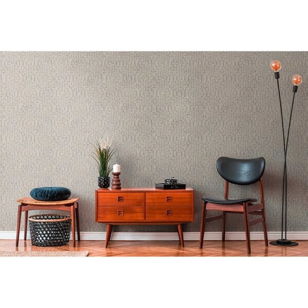 Tapete Beige, Creme, Grau, Silber AS-Creation Vliestapete (383523)