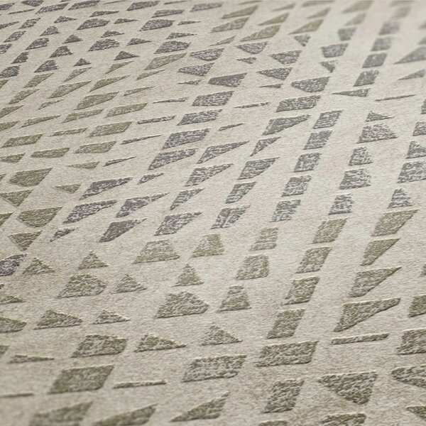 Tapete Beige, Creme, Grau, Silber AS-Creation Vliestapete (383523)