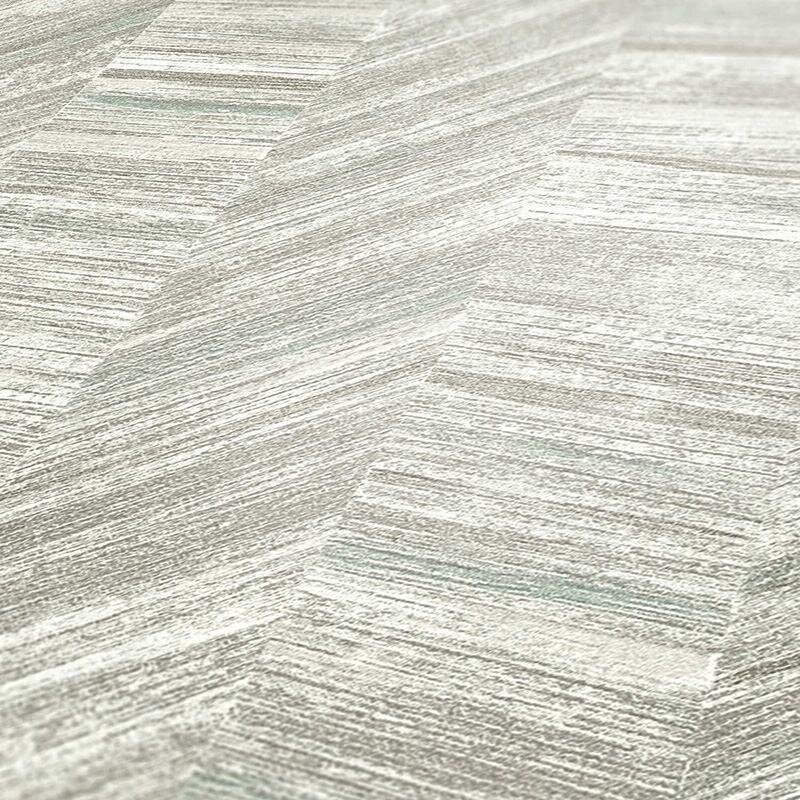 Tapete Grau, Silber, Weiß AS-Creation Vliestapete (383094)