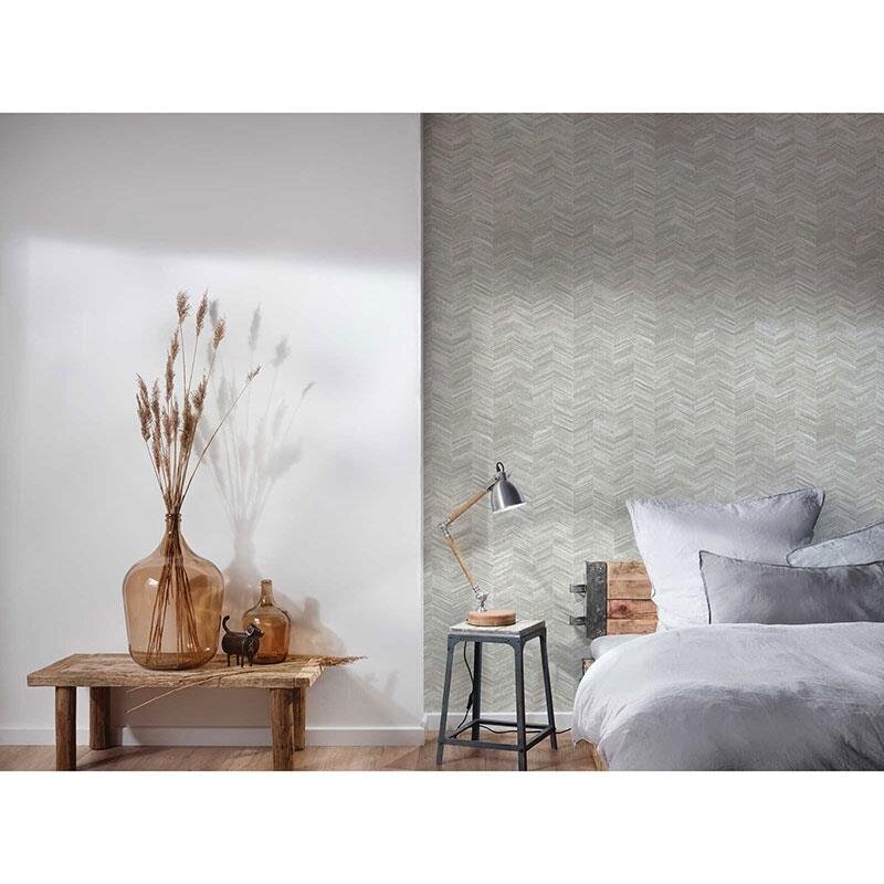 Tapete Grau, Silber, Weiß AS-Creation Vliestapete (383094)