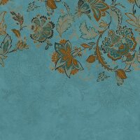 Digitaldruck-Tapete Blau, Braun Rasch (711974)