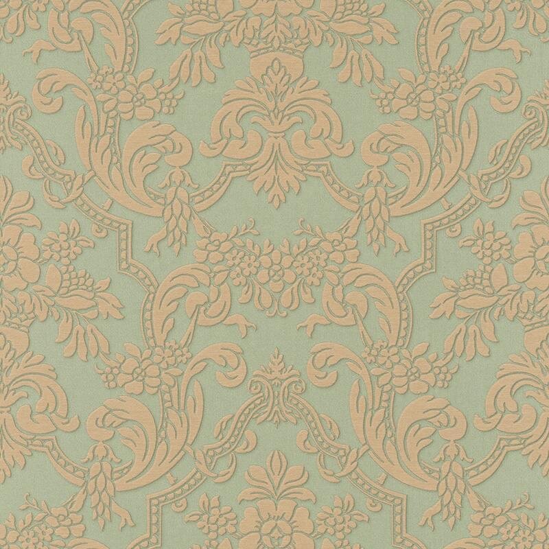 Tapete Braun, Grün Rasch Vliestapete (570632)