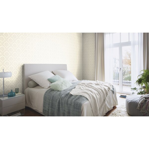 Tapete Beige, Creme, Grau, Silber Rasch Vliestapete (570519)