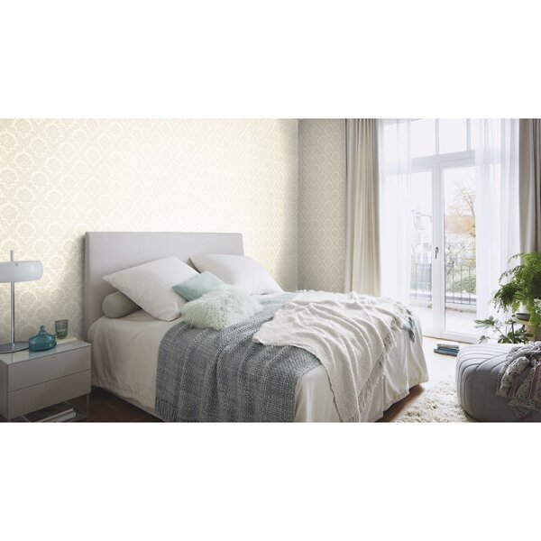 Tapete Beige, Creme, Grau, Silber Rasch Vliestapete (570519)