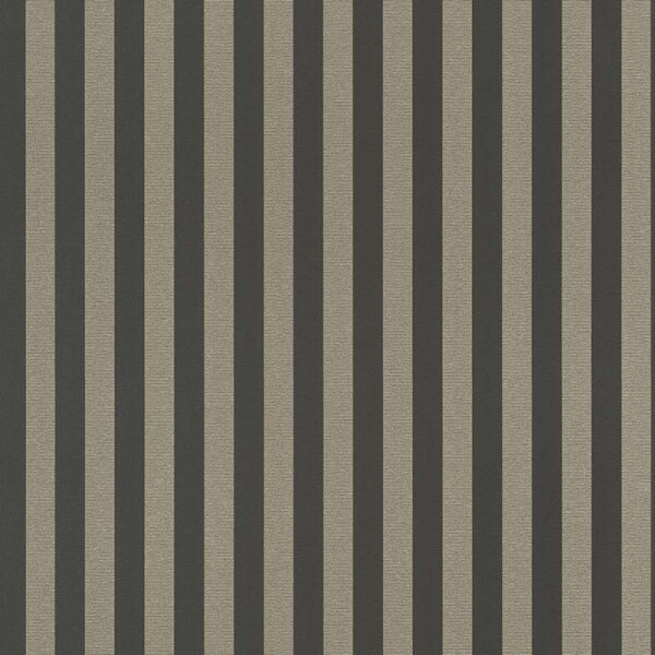 Tapete Gold, Kupfer, Schwarz, Anthrazit Rasch Vliestapete (570335)