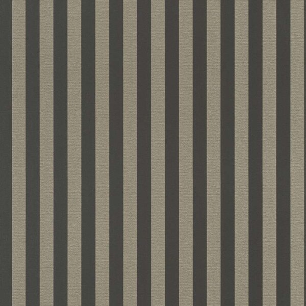 Tapete Gold, Kupfer, Schwarz, Anthrazit Rasch Vliestapete (570335)