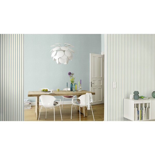 Tapete Blau, Grau, Silber Rasch Vliestapete (570052)